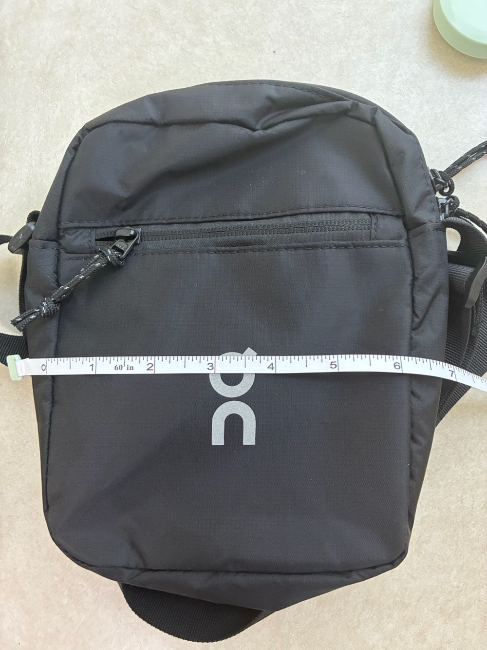 On Running Black Crossbody Belt Bag for Men - Picture 6 of 6